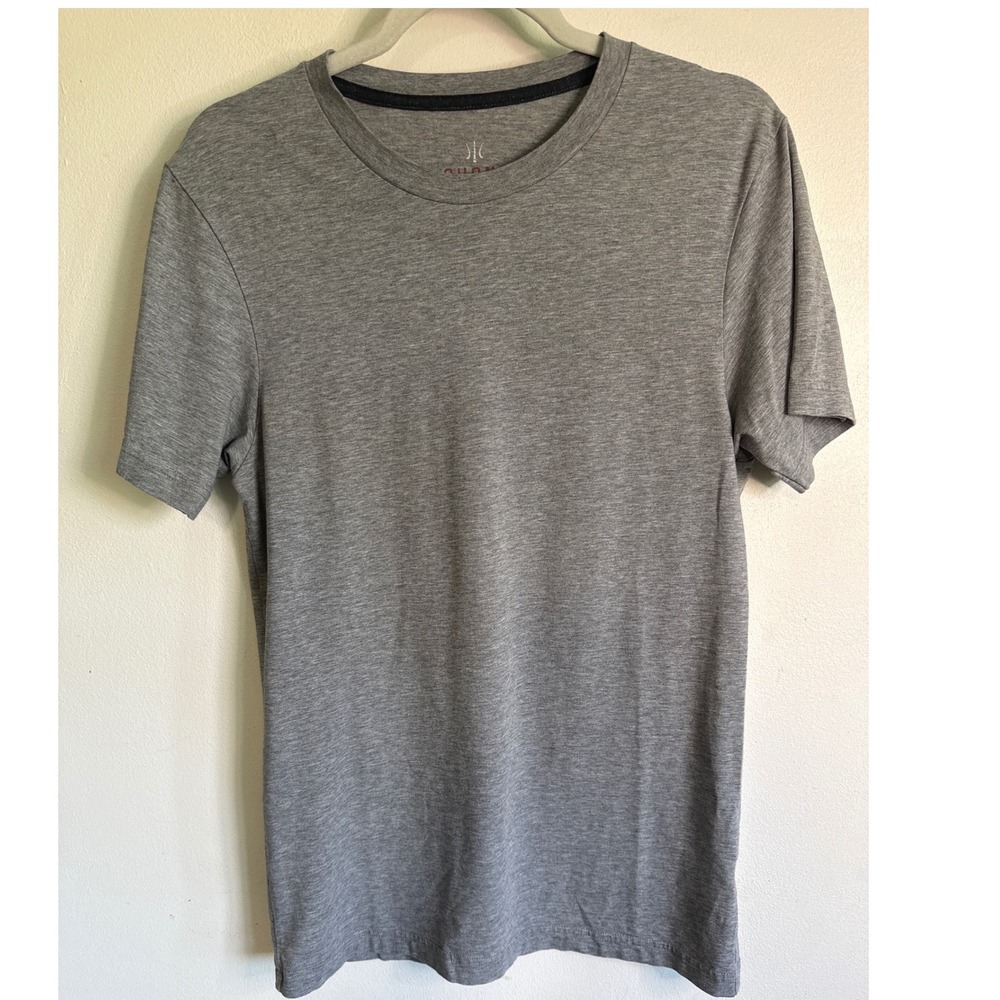 Rhone Element Tee Mens Medium Gray Pima Cotton Silver XT2 Short Sleeve T-Shirt